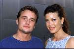 Amsterdam 20 augustus 2001
Premiere Soul Assassin in Pathe Arena.
Robine v d Meer en haar vriend Robin Rienstra