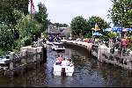 Loosdrecht 2 Augustus 2001
Sluis tussen de loosdrechtse plassen en de Vecht
Sloepenroute