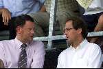 Den bosch 26 Augustus 2001
FC Den Bosch-Fortuna Sc, eindstand 4-0
FC Den Bosch voorzitter Bert Kersten en burgemeester Ton Rombouts