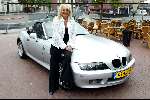 Tilburg 30 augustus 2002
Corry Konings  met BMW cabrio