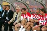 Eindhoven 6 augustus 2002
Opening PSV stadion met de oud spelers 1988
Erik Gerets Kees Ploegsma Jacques v d Ven Hans Gilhaus en Frank Arnesen Guus Hiddink