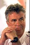 Eindhoven 5 Augustus 2002 Voorstelling aan Pers nieuwe selektie van PSV met daarop aansluitend een persconferentie met o.a. Guus Hiddink
