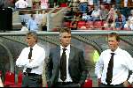 Eindhoven 6 augustus 2002
Opening PSV stadion met de oud spelers 1988
PSV-Herta BSC
Guus Hiddink Erwin Koeman en Fred Rutten