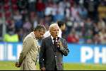 Eindhoven 6 augustus 2002
Opening PSV stadion met de oud spelers 1988
Erik Gerets bij afscheid met Harry v Raaij