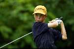 Eindhoven, 4 Augustus 2002
Junior Smulders speelt finale matchplay heren bij Golfclub Welschap