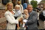 Naarden 24 augustus 2002
Marijke Schaaphok met man en kinderen