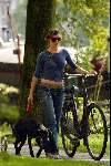 Amsterdam 25 augustus 2002
 Miryanna v Reeden met hond