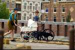 Amsterdam 25 augustus 2002
Miryanna v Reeden met hond