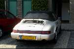 Hilversum 17 augustus 2002
Myrna Goossen haar porsche