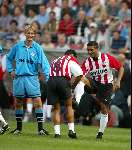 Eindhoven 6 augustus 2002
Opening PSV stadion met de oud spelers 1988
Romario Adri Koster