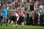 Eindhoven 6 augustus 2002
Opening PSV stadion met de oud spelers 1988
Romario Adri Koster