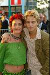 Amsterdam 2 september 2002
Premiere Oesters van Namkee in Pathe Arena
Sander Foppele en Kim Lian v d Meij
