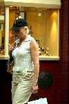 Amsterdam 7 augustus 2002
Simone Kleinsma niet blij