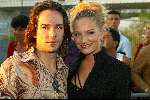 Amsterdam 2 september 2002
Premiere Oesters van Namkee in Pathe Arena
Spiros en Denise (vengaboys)