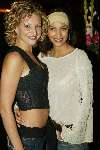 Amsterdam 31 augustus 2002
Ero lounge in Escape .
Tourya en Denise van de Vengaboys