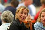 Amsterdam 9 augustus 2002
Wendy v Dijk op de parade
