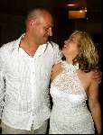 Scheveningen 3 augustus 2003
Laatste voorstelling van Aida in het circustheater.
Antje Monteiro met haar vriend Marc v Ditshuizen