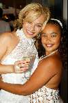 Scheveningen 3 augustus 2003
Laatste voorstelling van Aida in het circustheater.
Antje Monteiro met dochter
