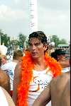 Amsterdam 2 augustus 2003
Gay parade door de amsterdamse grachten.
Bart Ettekhoven