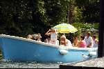 Amsterdam 10 augustus 2003
Reinout Oerlemans, Danielle Overgaag en Tijmen varen met boot met hun families