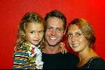 Amsterdam 30 augustus 2003
Premiere onder ons in de meervaart
Danny de Munck met vrouw en dochter Bon