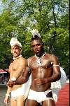 Amsterdam 2 augustus 2003
Gay Parade door de amsterdamse grachten.