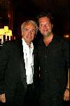 Amsterdam 4 augustus 2003
Premiere Tomb Raider in tushinski
Jan de Bont en Guido den Aantrekker