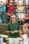 Amsterdam 2 augustus 2003
Gay parade door de amsterdamse grachten.
Guus Marinus