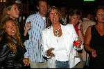 Rotterdam 24 augustus 2003
Surprise feestje inge de bruijn in baja beachclub
Monique Rijkaard met een glaasje wijn