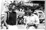 AVRO\'s Sterrenslag 1986
Ad visser tijdens het programma Sterrenslag in gesprek met Paul de Leeuw