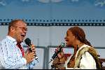 Amsterdam 31 augustus 2003
Uitmarkt met Paul de Leeuw met Ruth Jaccoth