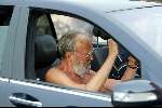 Porto Ercole 6 augustus 2003
Prins Bernhard bij de Jumbo VI in zijn auto