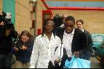 Rotterdam 29 augustus 2003
Regilio Tuur verlaat gevangenis de schie in rotterdam samen met zijn broer