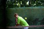 Amsterdam 2 augustus 2003
Reinout Oerlemans tennissend