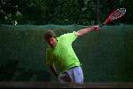 Amsterdam 2 augustus 2003
Reinout Oerlemans tennissend