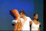 Scheveningen 3 augustus 2003
Laatste voorstelling van Aida in het circustheater.
Rene v Kooten en Antje Monteiro  huilen