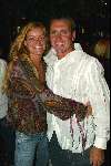 Rotterdam 24 augustus 2003
Surprise feestje inge de bruijn in baja beachclub
Inge de Bruijn met Robin Bravenboer