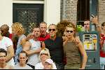 Amsterdam 2 augustus 2003
Gay parade door de amsterdamse grachten.
Stanley Burlesson