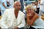 Scheveningen 3 augustus 2003
Laatste voorstelling van Aida in het circustheater.
Vera Mann met vriend