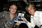 Bloemendaal 31 augustus 2004
Feestje radio Veronica bij strandtent Vroeger.
Adam Curry  en Jeroen v Inkel