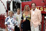 Amsterdam 3 augustus 2004
Andre Pool  met vrouw bij premiere circus Renz