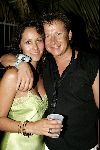 Curacao 13 augustus 2004
Marco Borsato optreden op Mambo Beach. Armando Borsato met vriendin