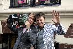 Amsterdam 25 augustus 2004
Presentatie nieuwe blad Zuid .
Jort Kelder en Beau v Erven Dorens