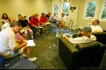 Zondag 8 Juli 2004
Persconferentie Dutch KLM Open 2004 Golf
Leo v d Ruit Henri v d Steen Hans Woudstra
Intervieuw met winnaar David Lynn