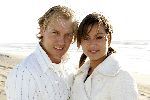 Bloemendaal 31 augustus 2004
Dennis van Tellingen met zijn vriendin Sara