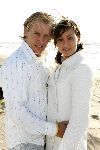 Bloemendaal 31 augustus 2004
Dennis van Tellingen met zijn vriendin Sara