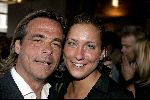 Amsterdam 25 augustus 2004
Presentatie nieuwe blad Zuid .
Dick Pesschar met vriendin