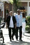 Amsterdam 31 juli 2004
Edgar Vos met vriend Geert op Cornelis Schuytstraat
