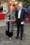 Amsterdam 3 augustus 2004
Ellen Vogel met man bij premiere circus Renz