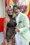Amsterdam 3 augustus 2004
Premiere circus Renz in Amsterdam.
Emile Ratelband met Dorien Hoes